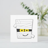 Halloween Mummy Tshirts und Geschenke Karte (Stehend Vorderseite)