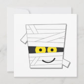 Halloween Mummy Tshirts und Geschenke Karte (Vorderseite)