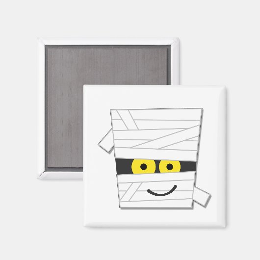 Halloween Mummy Tshirts und Geschenke Magnet (Vorderseite/Rückseite)