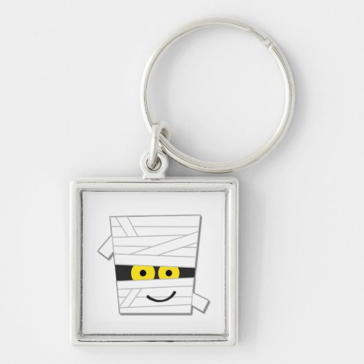 Halloween Mummy Tshirts und Geschenke Schlüsselanhänger (Vorne)