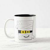 Halloween Mummy Tshirts und Geschenke Zweifarbige Tasse (Links)