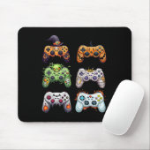Halloween Mummy Zombie Gaming Controller Vampire Mousepad (Mit Mouse)