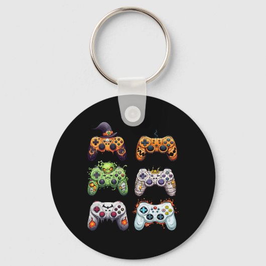 Halloween Mummy Zombie Gaming Controller Vampire Schlüsselanhänger (Vorderseite)