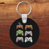 Halloween Mummy Zombie Gaming Controller Vampire Schlüsselanhänger (Vorderseite)
