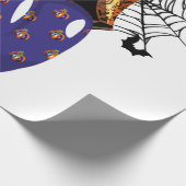 Halloween-Mund Geschenkpapier (Ecke)
