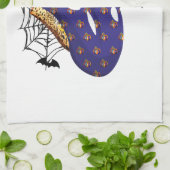 Halloween Mund Geschirrtuch (Gefaltet)