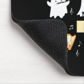 Halloween-Musik von Geistern Mousepad (Ecke)