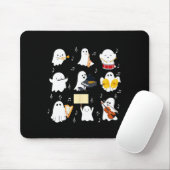 Halloween-Musik von Geistern Mousepad (Mit Mouse)