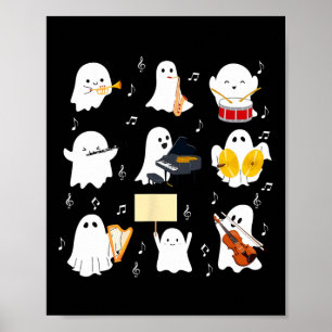 Halloween-Musik von Geistern Poster