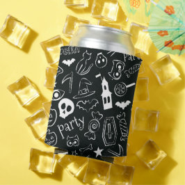 Halloween Muster 1 Dosenkühler