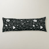 Halloween Muster 1 Seitenschläferkissen (Rückseite)