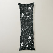 Halloween Muster 1 Seitenschläferkissen (Rückseite (Vertikal))