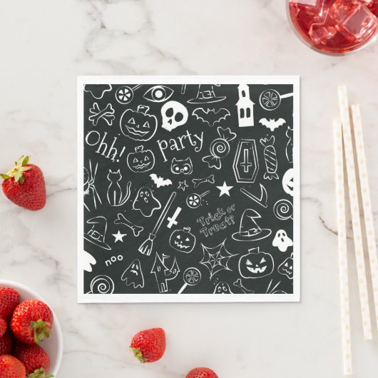 Halloween Muster 1 Serviette (Beispiel)