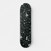Halloween Muster 1 Skateboard (Vorne)