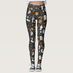 Halloween Muster 2 Leggings