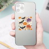 Halloween-Muster Aufkleber (Telefon)