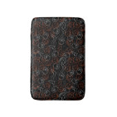 Halloween-Muster Badematte (Vorderseite Vertikal)