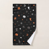 Halloween-Muster Badhandtuch Set (Handtuch)