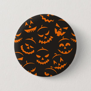 Halloween-Muster Button