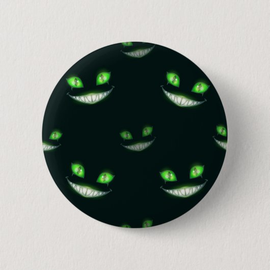 Halloween-Muster Button (Vorderseite)
