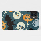 Halloween-Muster Case-Mate iPhone Hülle (Rückseite (Horizontal))