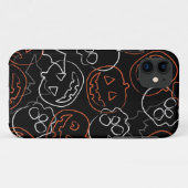 Halloween-Muster Case-Mate iPhone Hülle (Rückseite (Horizontal))