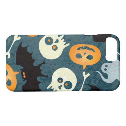 Halloween-Muster Case-Mate iPhone Hülle (Rückseite (Horizontal))
