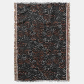 Halloween-Muster Decke (Vorderseite Vertikal)