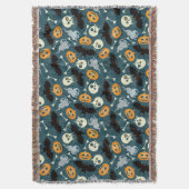 Halloween-Muster Decke (Vorderseite Vertikal)