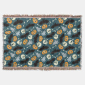 Halloween-Muster Decke (Vorderseite)