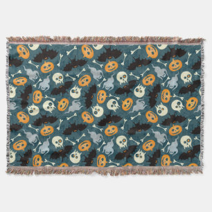 Halloween-Muster Decke