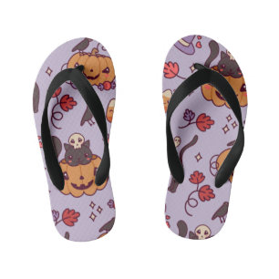 Halloween-Muster-Dekoration Kinderbadesandalen