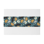 Halloween-Muster Einladungsbanderole (Rückseitenbeispiel)