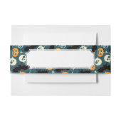 Halloween-Muster Einladungsbanderole (Vorderseite Beispiel)