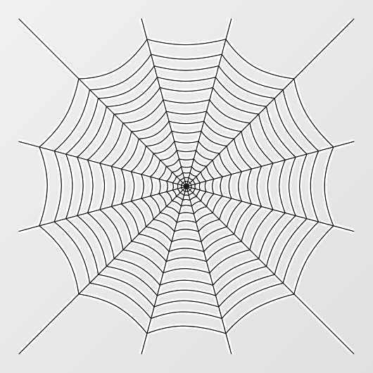 Halloween-Muster Fensteraufkleber (Blatt)