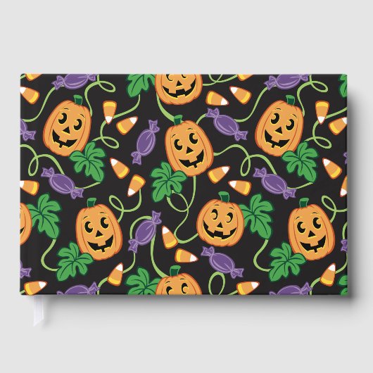 HALLOWEEN MUSTER GÄSTEBUCH (Vorderseite)