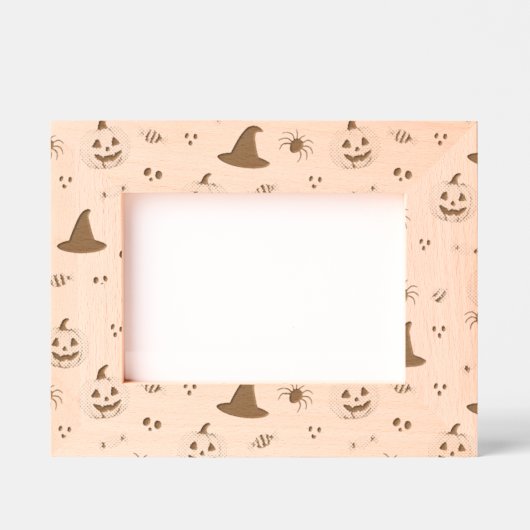 Halloween-Muster Geätzte Rahmen (Vorderseite)