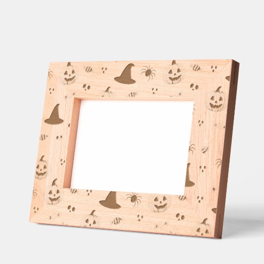 Halloween-Muster Geätzte Rahmen (Links)