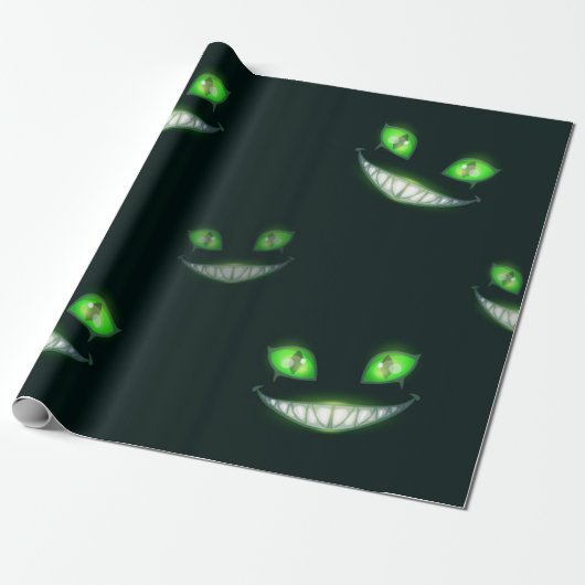 Halloween-Muster Geschenkpapier (Ungerollt)