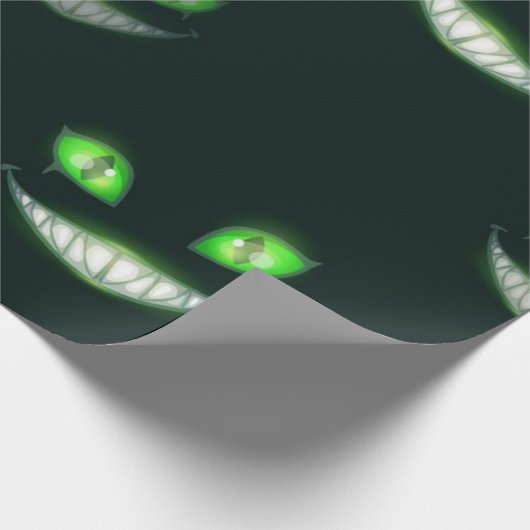 Halloween-Muster Geschenkpapier (Ecke)