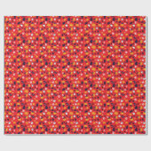 Halloween-Muster Geschenkpapier (Flach)