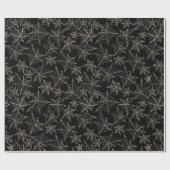 Halloween-Muster  Geschenkpapier (Flach)