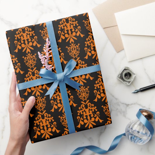 Halloween-Muster  Geschenkpapier (Schenken)
