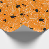 Halloween-Muster Geschenkpapier (Ecke)