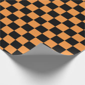 Halloween-Muster Geschenkpapier (Ecke)