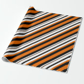 Halloween-Muster Geschenkpapier (Ungerollt)