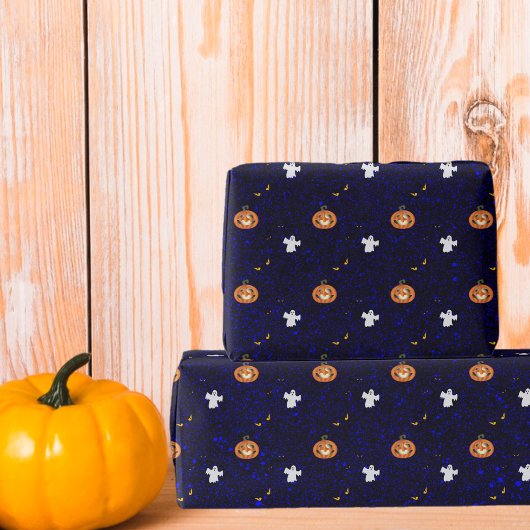 Halloween-Muster Geschenkpapier