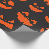 Halloween-Muster Geschenkpapier (Ecke)