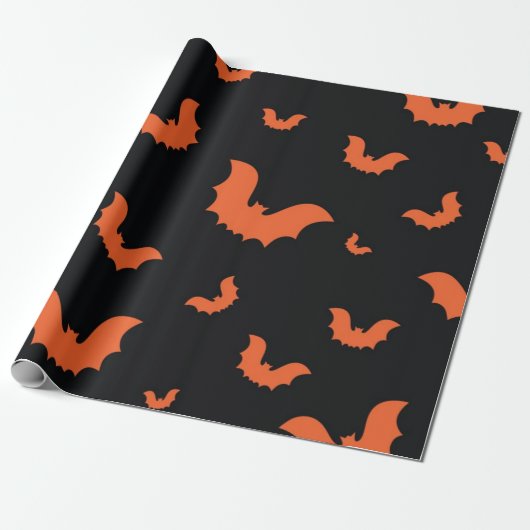Halloween-Muster Geschenkpapier (Ungerollt)