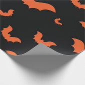 Halloween-Muster Geschenkpapier (Ecke)